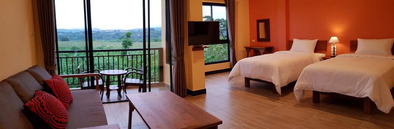 Baan Sakuna Chiang Khong Bagian luar foto