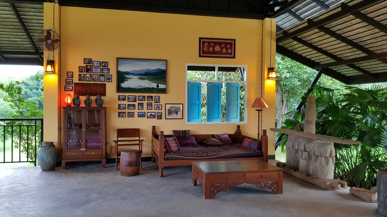 Baan Sakuna Chiang Khong Bagian luar foto